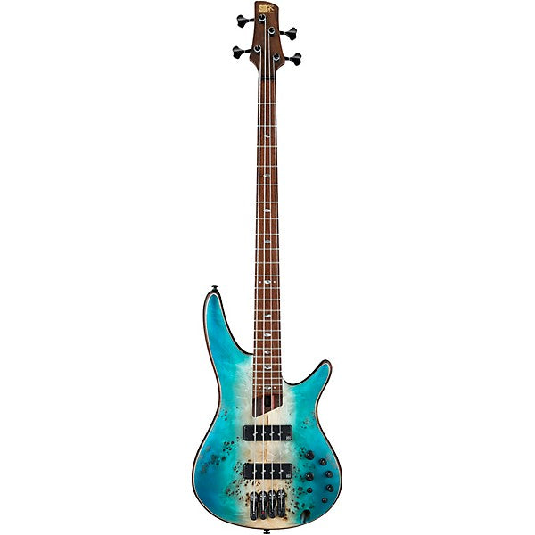 Ibanez Premium SR1600B Bass Guitar - Caribbean Shoreline Flat