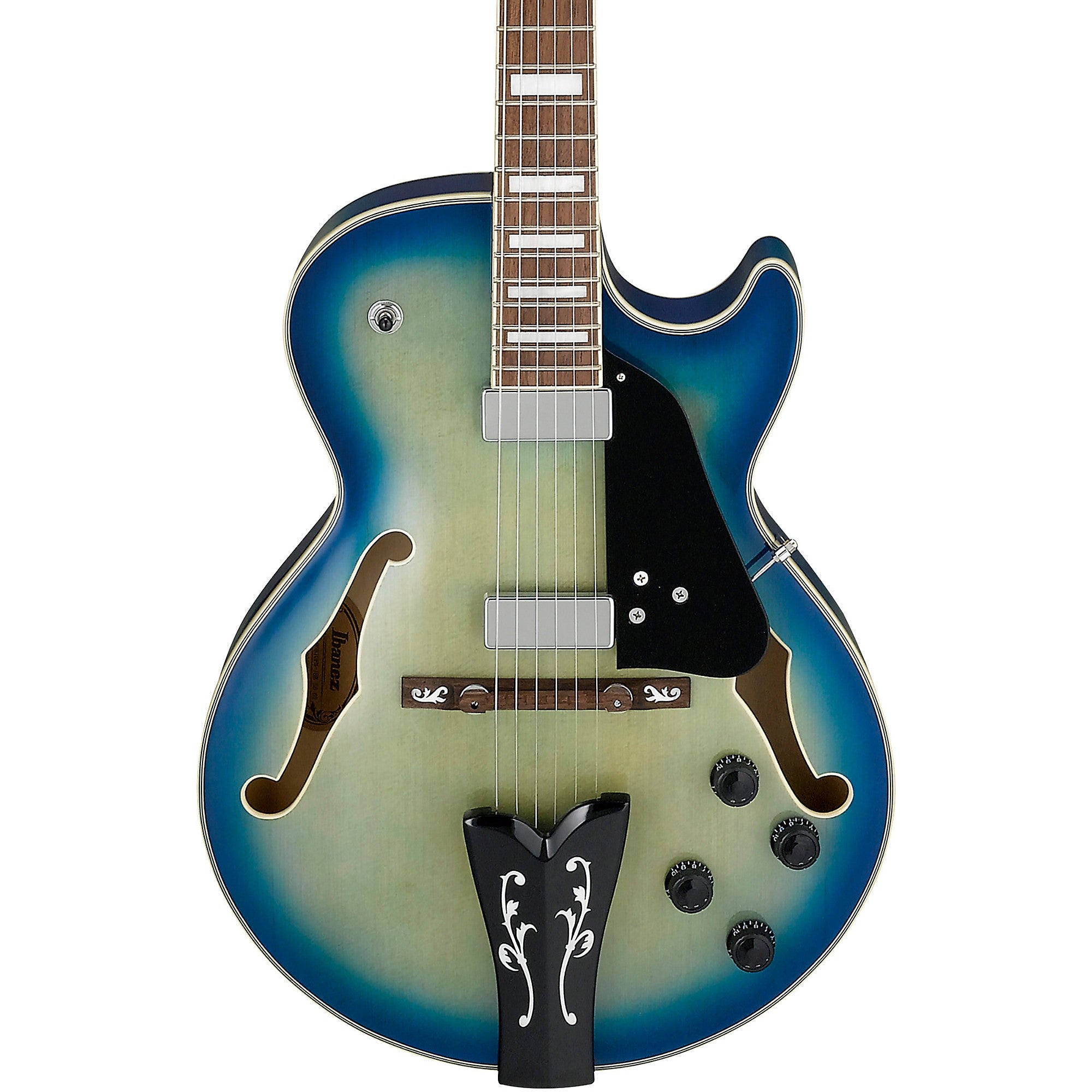 Ibanez George Benson Signature GB10EM Electric Guitar - Jet Blue Burst | Zoso Music Sdn Bhd