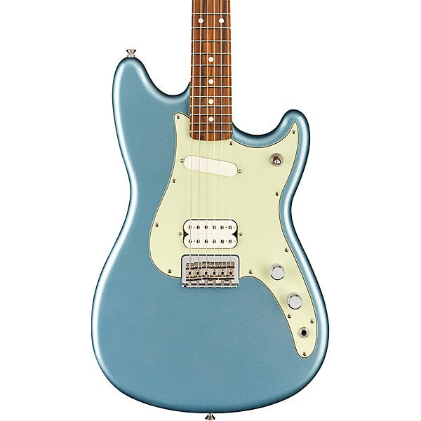 Fender Player Duo-Sonic HS Electric Guitar, Pau Ferro FB, Ice Blue Metallic