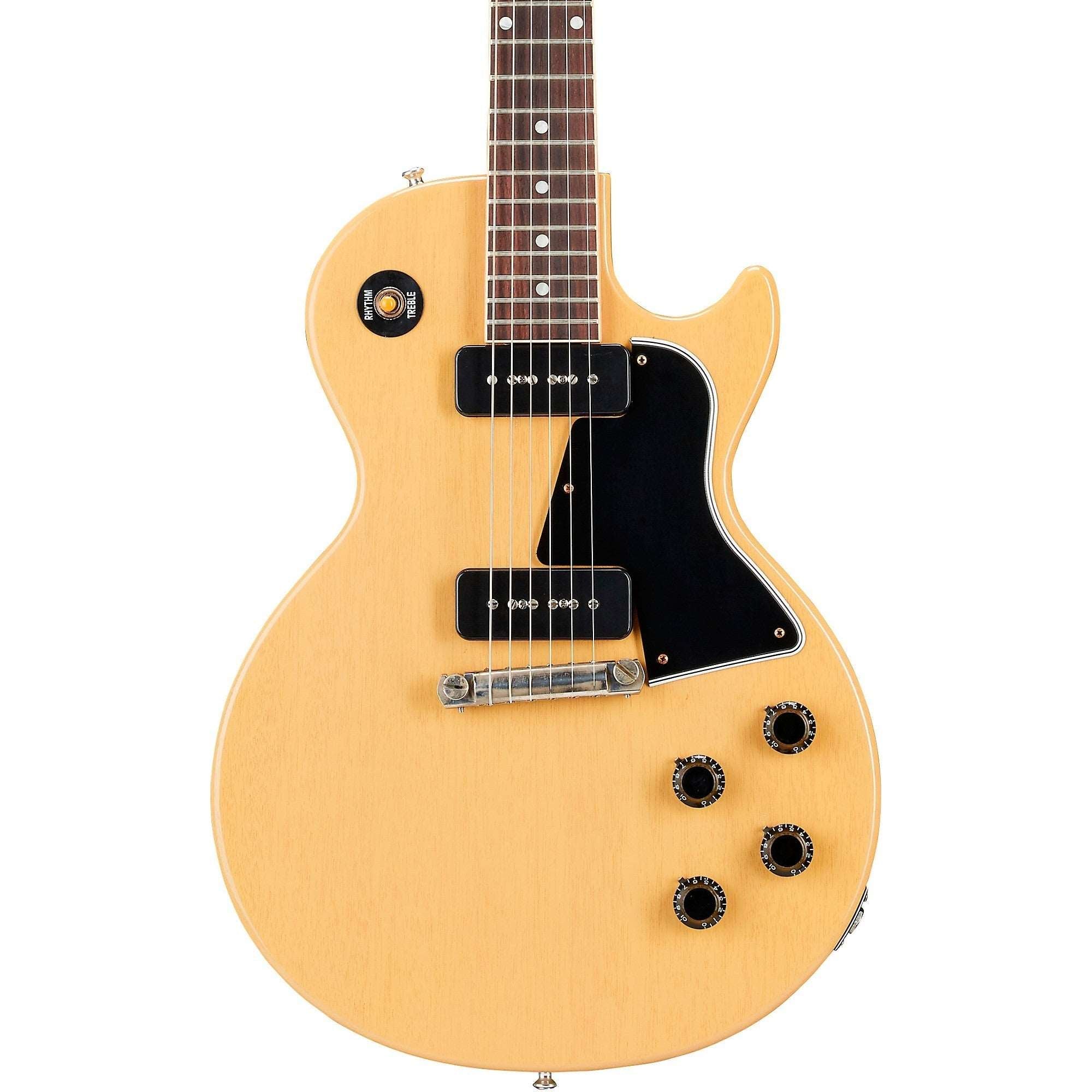 Gibson 1957 Les Paul Special Single Cut Reissue VOS Electric Guitar, TV Yellow (LPSPSC57VOTVNH1)