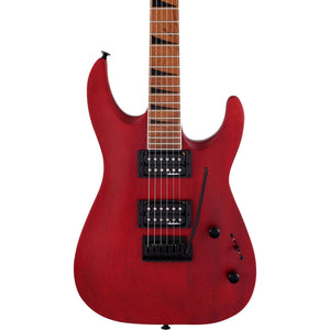 Jackson JS Series Dinky Arch Top JS24 DKAM Electric Guitar, Caramelized Maple FB, Red Stain |  JACKSON |  ELECTRIC GUITAR |  Zoso Music