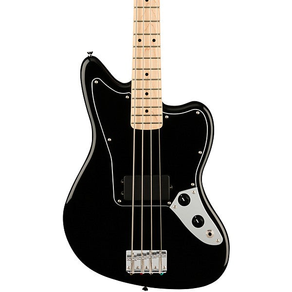 Squier Affinity Series Jag Bass Guitar, Maple Fb, Black |  SQUIER BY FENDER |  BASS GUITAR |  Zoso Music