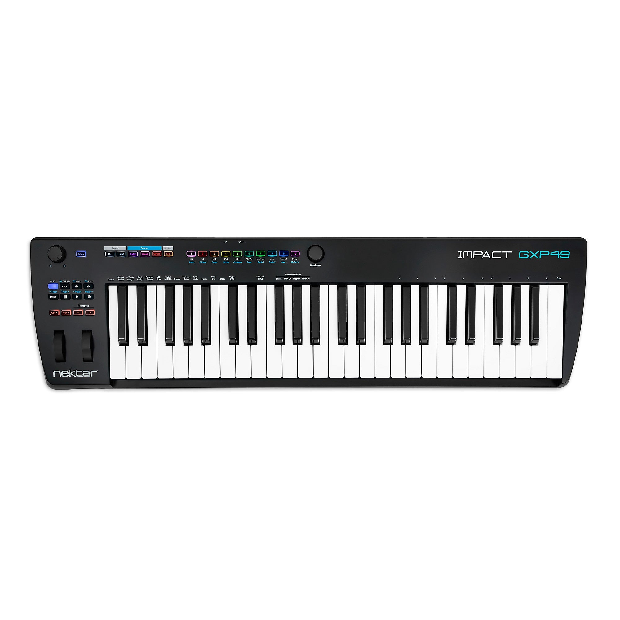 Nektar Impact GXP49 USB MIDI Controller Keyboard, NEKTAR, MIDI CONTROLLER, nektar-midi-controller-gxp49, ZOSO MUSIC SDN BHD