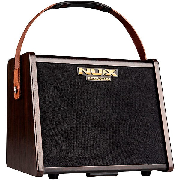 Nux AC-25 Stageman 25-watt Rechargeable Battery Powered Acoustic Guitar Amplifier |  NUX |  AMPLIFIER-CABINET |  Zoso Music