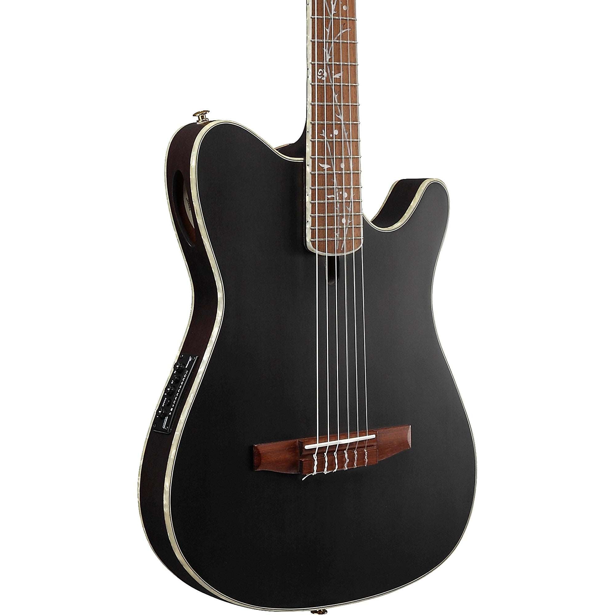 Ibanez TOD10N Tim Henson Signature Nylon Acoustic-electric Guitar - Black