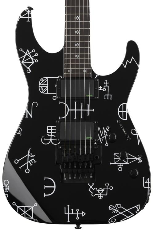 ESP LTD Kirk Hammett Signature Demonology - Black Zoso Music