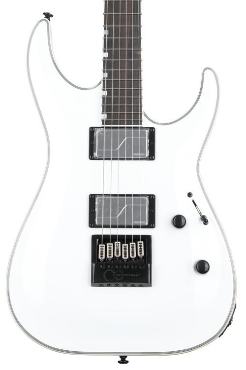 ESP LTD Deluxe MH-1000 EverTune Electric Guitar - Snow White Zoso Music