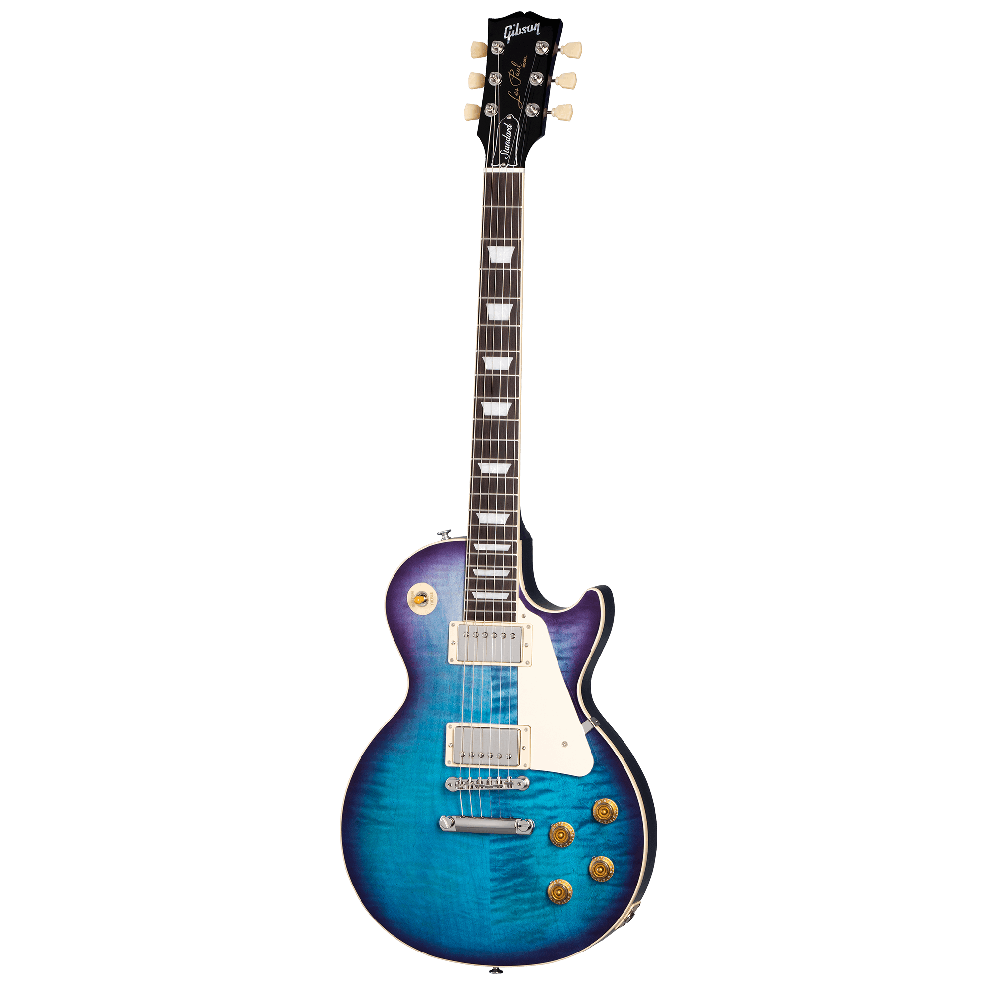Gibson Les Paul Standard 50s Figured Top Electric Guitar - Blueberry