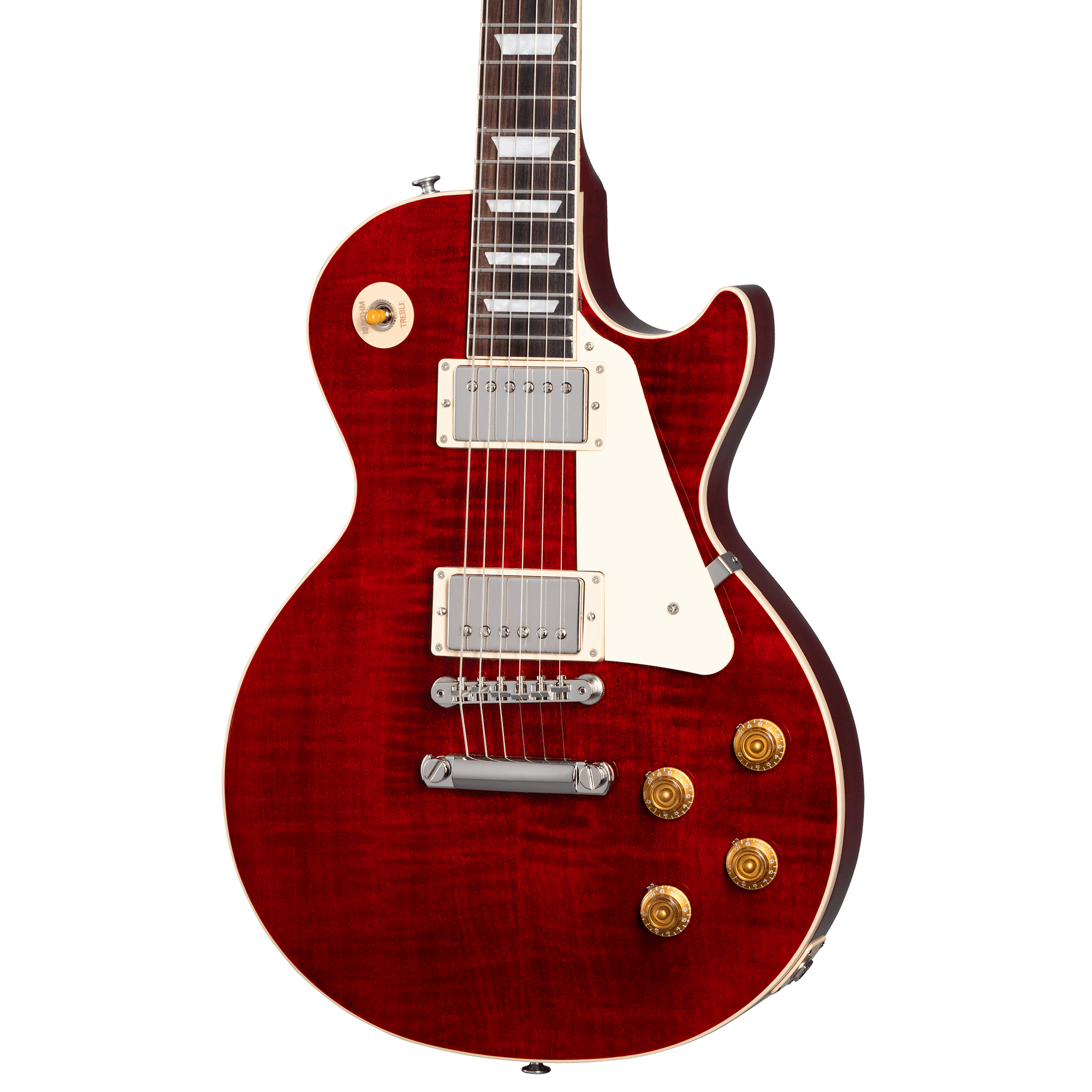 Gibson Les Paul Standard 50s Figured Top Electric Guitar - '60s Cherry