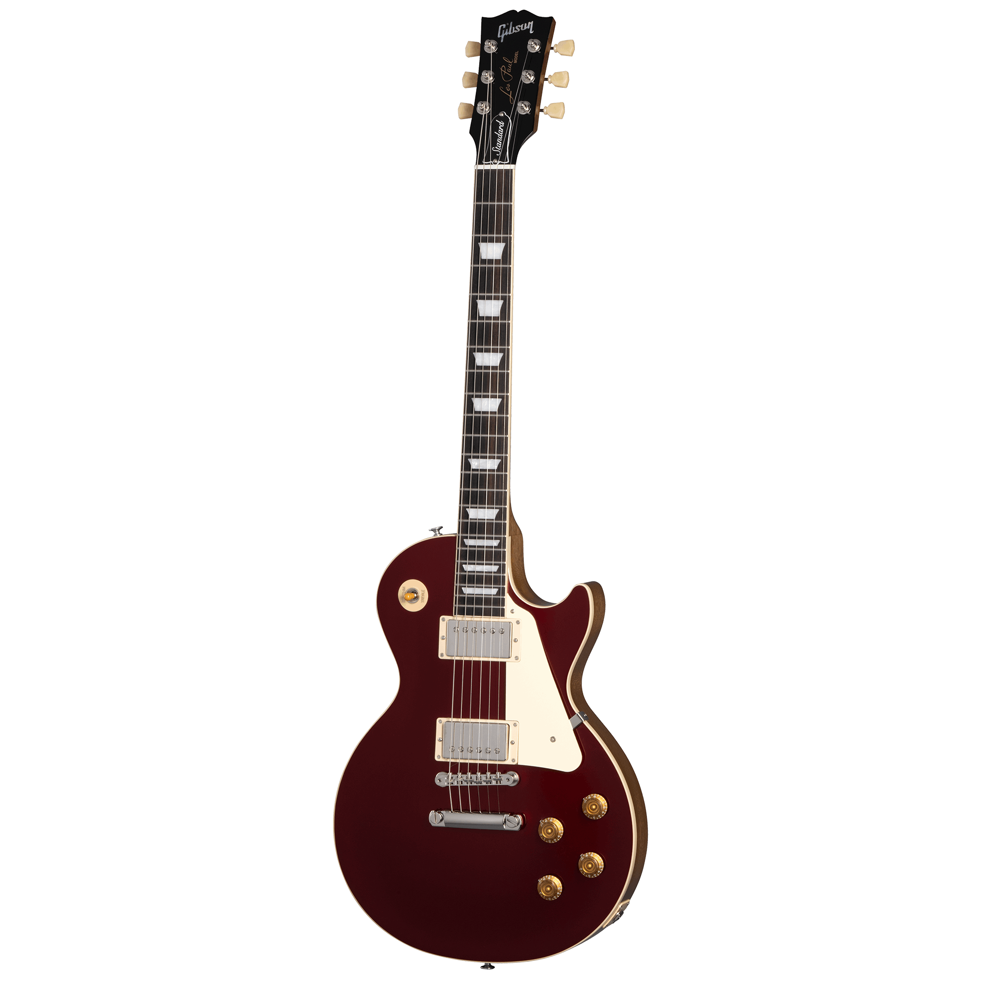 Gibson Les Paul Standard 50s Plain Top Electric Guitar - Sparkling Burgundy