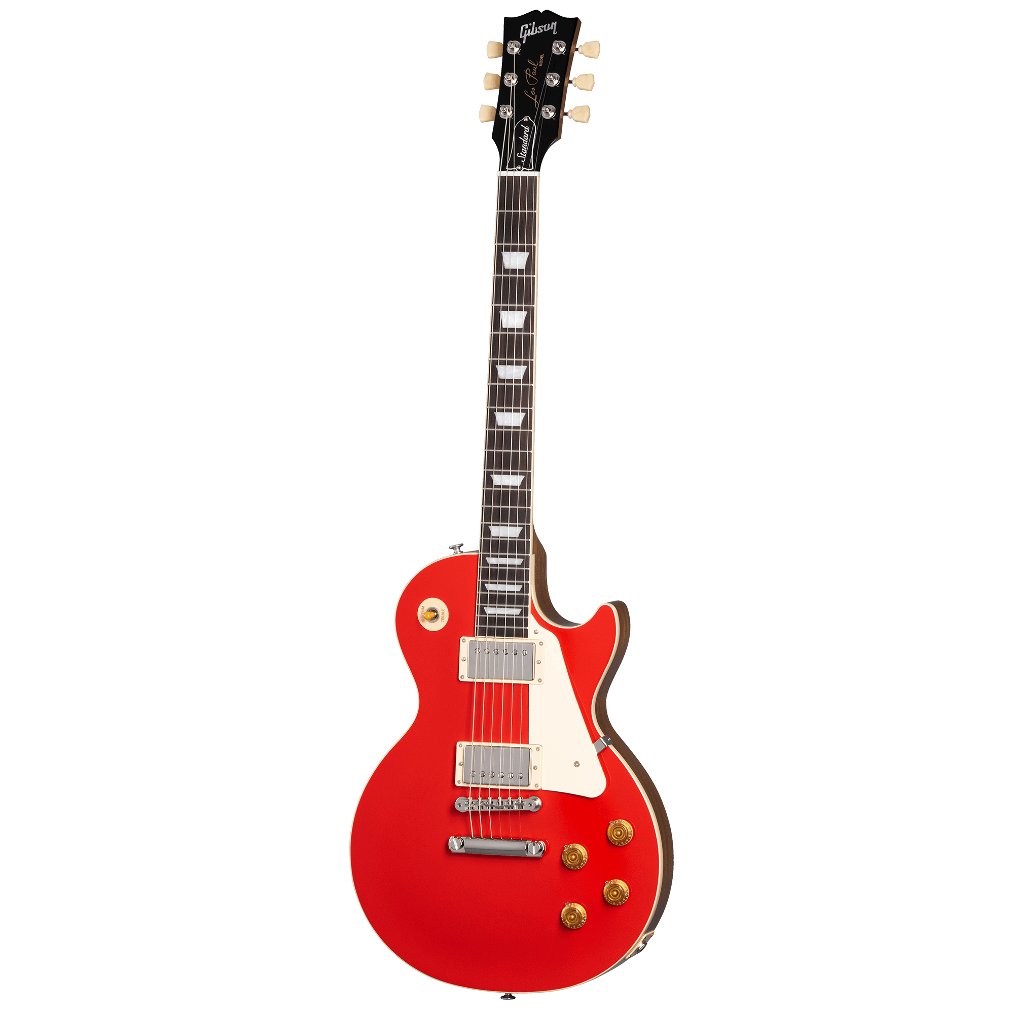 Gibson Les Paul Standard 50s Plain Top Electric Guitar - Cardinal Red