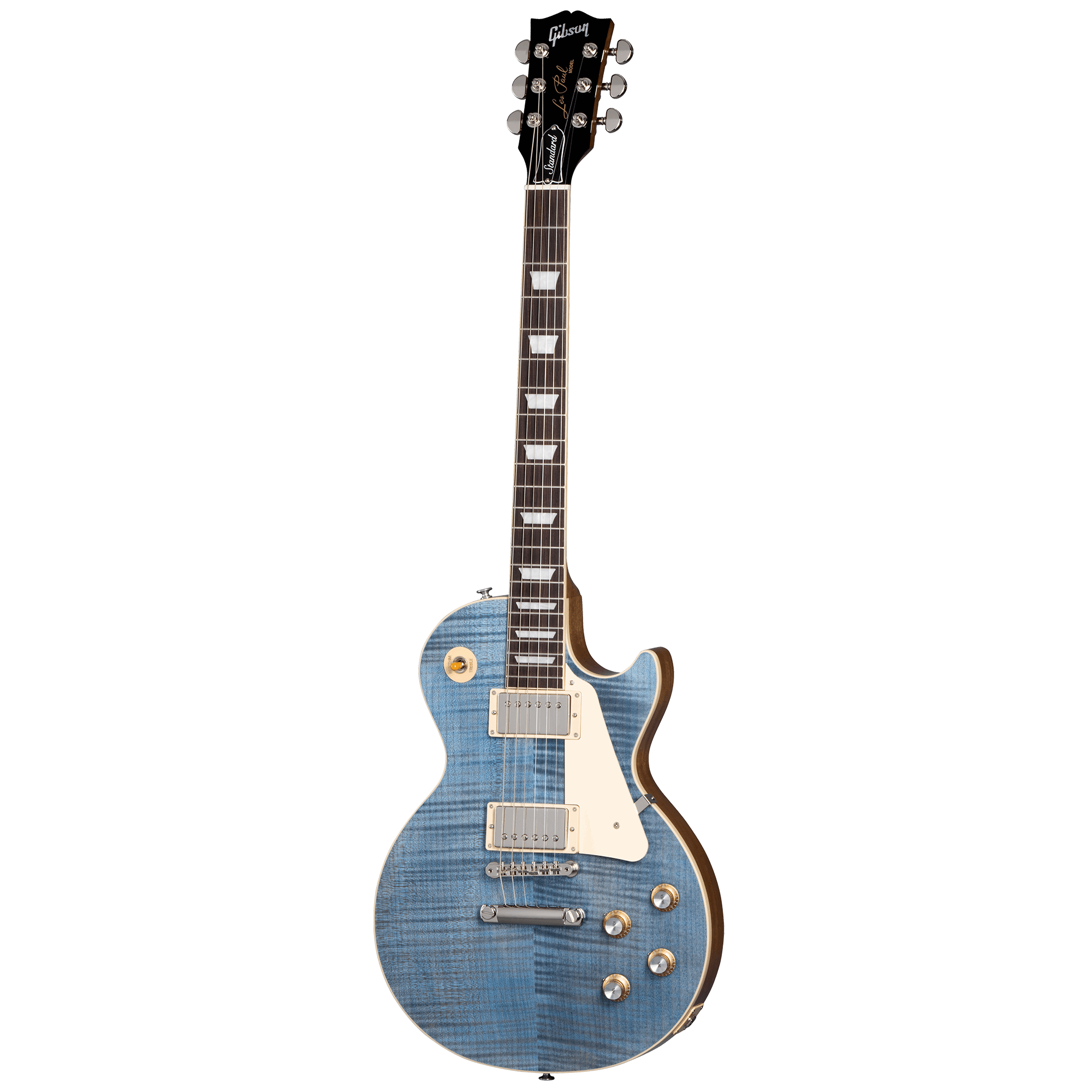 Gibson Les Paul Standard 60s Figured Top Electric Guitar - Ocean Blue