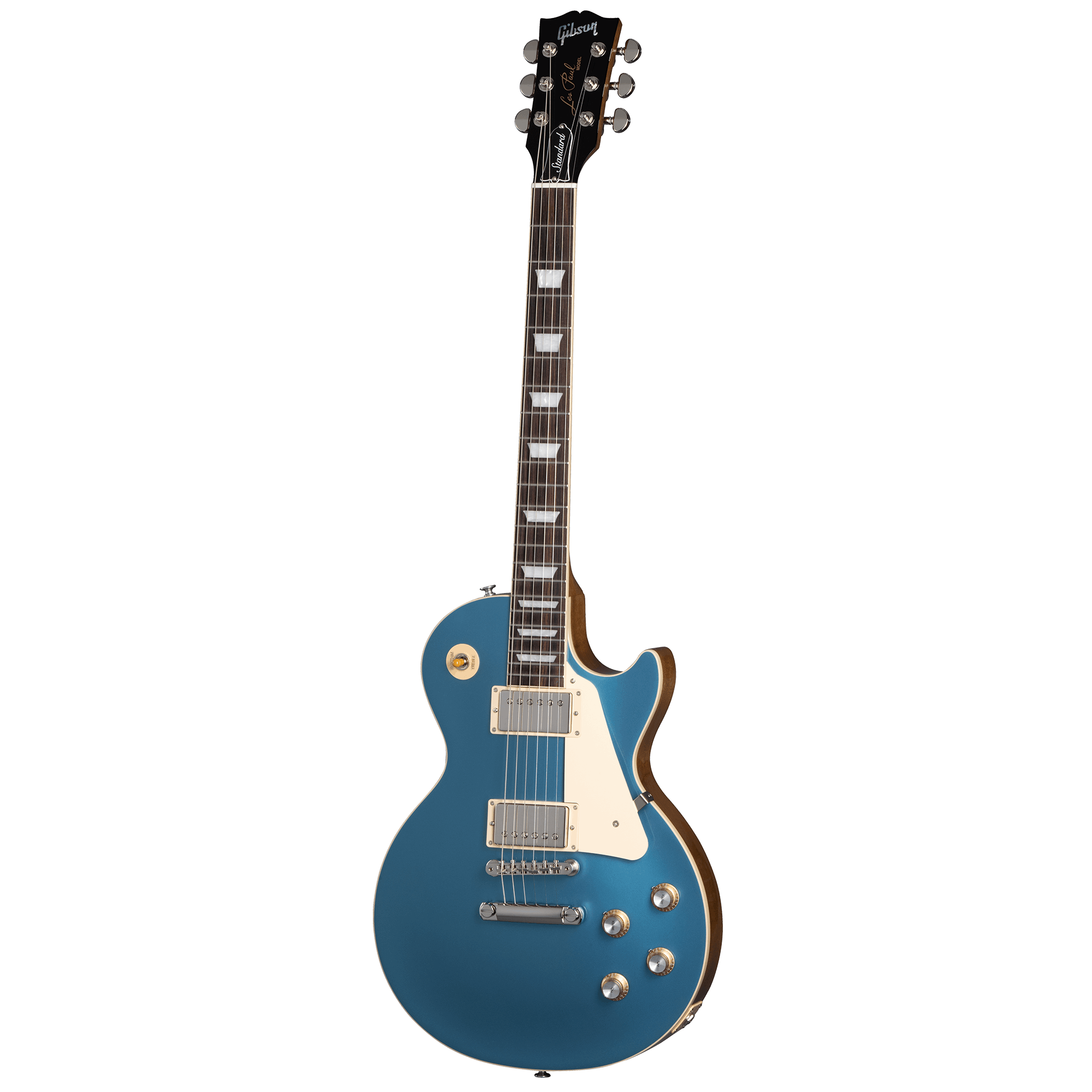 Gibson Les Paul Standard 60s Plain Top Electric Guitar - Pelham Blue