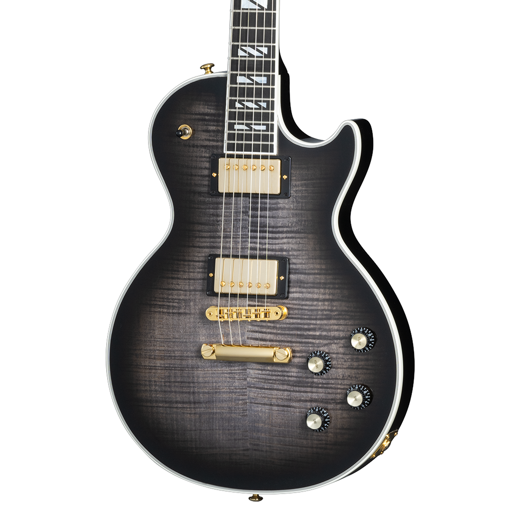 Gibson Les Paul Supreme Electric Guitar - Trans Ebony Burst | Zoso Music Sdn Bhd