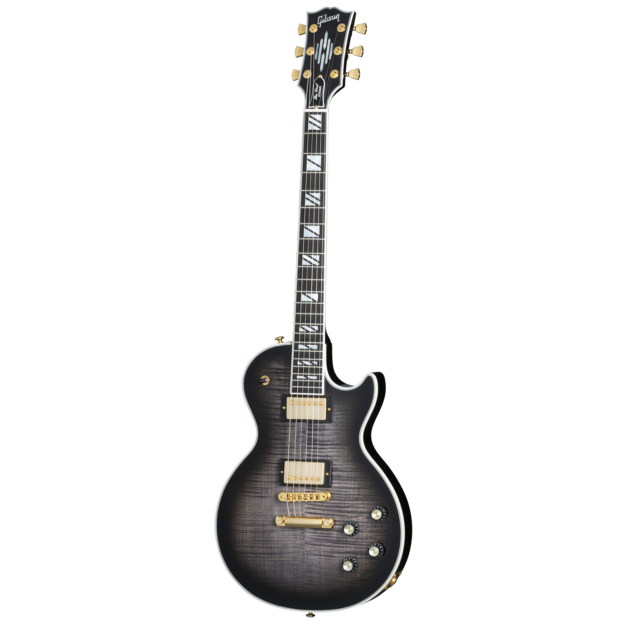 Gibson Les Paul Supreme Electric Guitar - Trans Ebony Burst