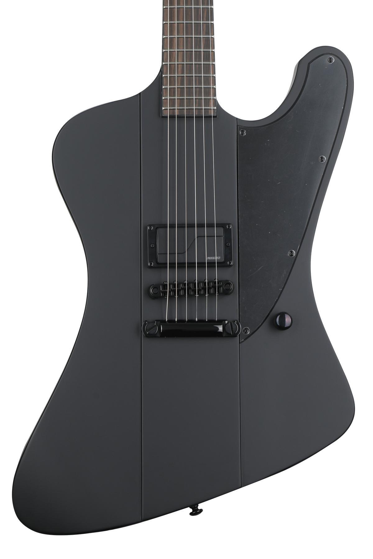 Esp LTD  Phoenix Black Metal Electric Guitar- Black Satin (Phoenixbkmblks)