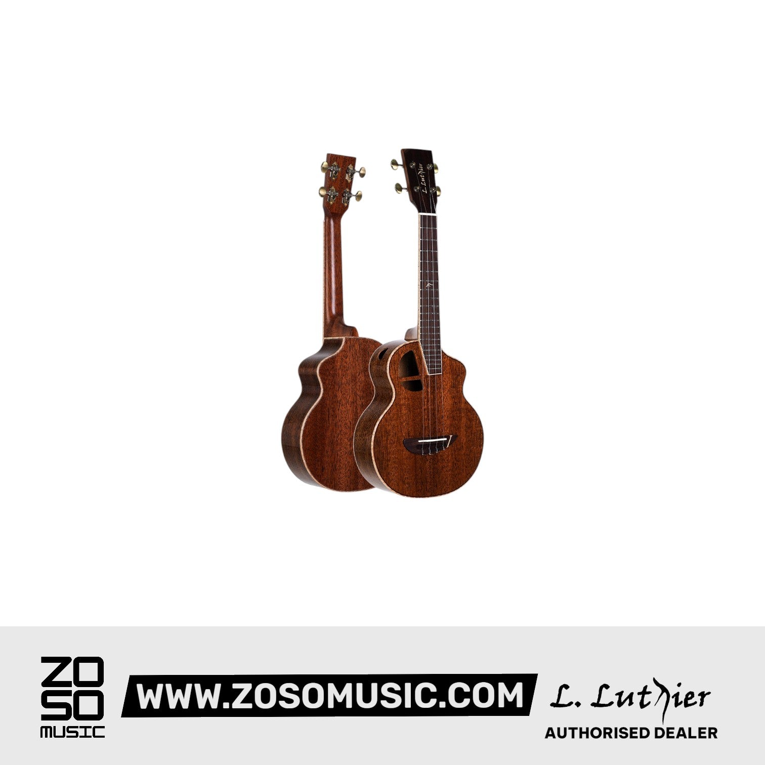 L. Luthier Le Light Maho Concert 23" Ukulele