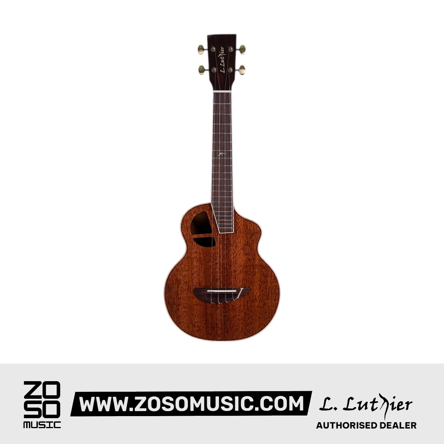 L. Luthier Le Light Maho Concert 23" Ukulele