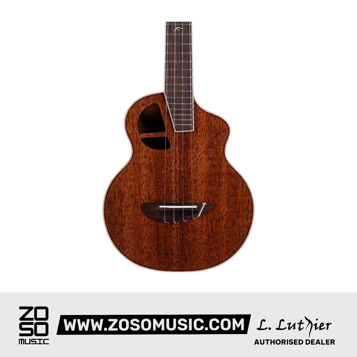 L. Luthier Le Light Maho Concert 23" Ukulele