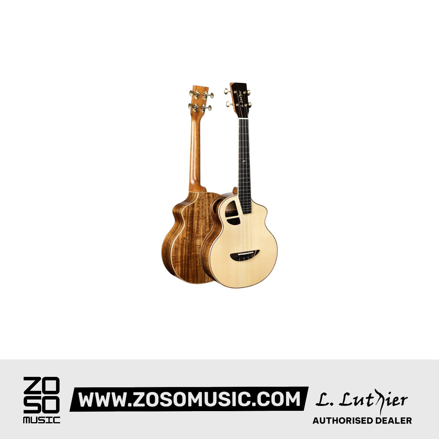 L. Luthier Le Koa S Tenor 26" Ukulele