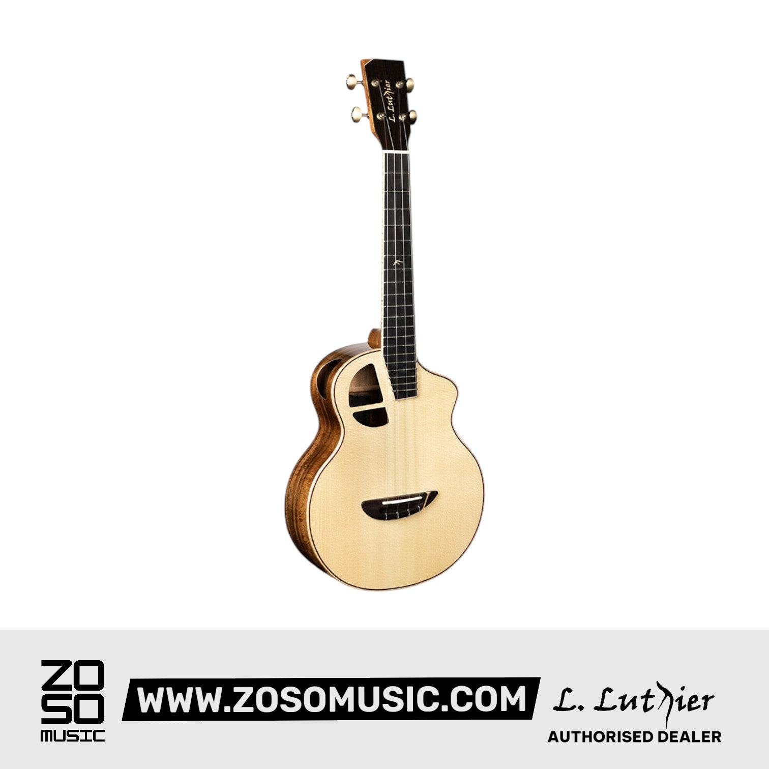 L. Luthier Le Koa S Tenor 26" Ukulele