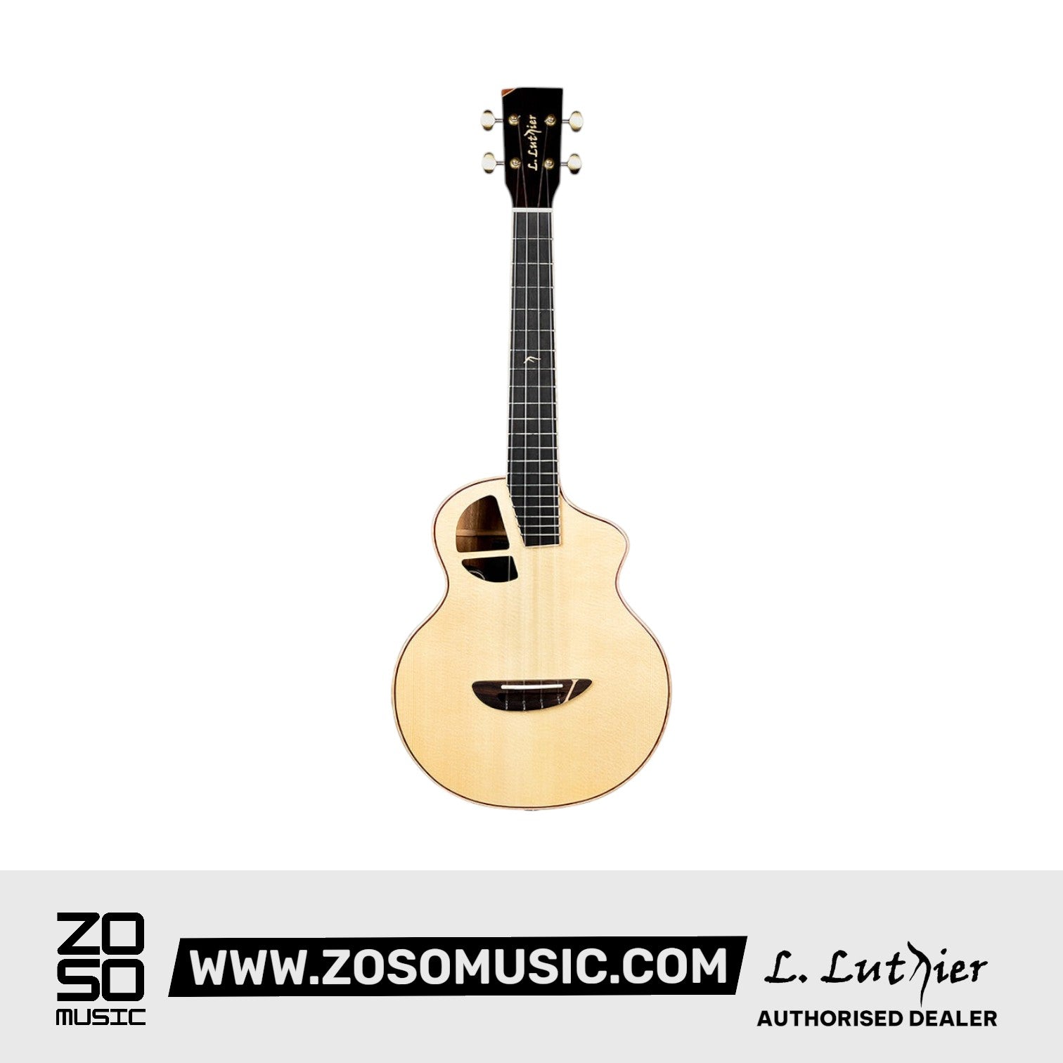 L. Luthier Le Koa S Tenor 26" Ukulele