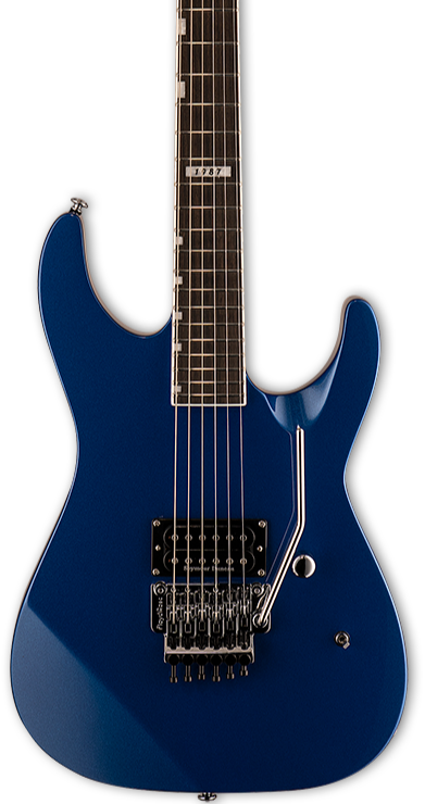 ESP LTD M-1 Custom '87 FR Electric Guitar - Dark Metallic Blue