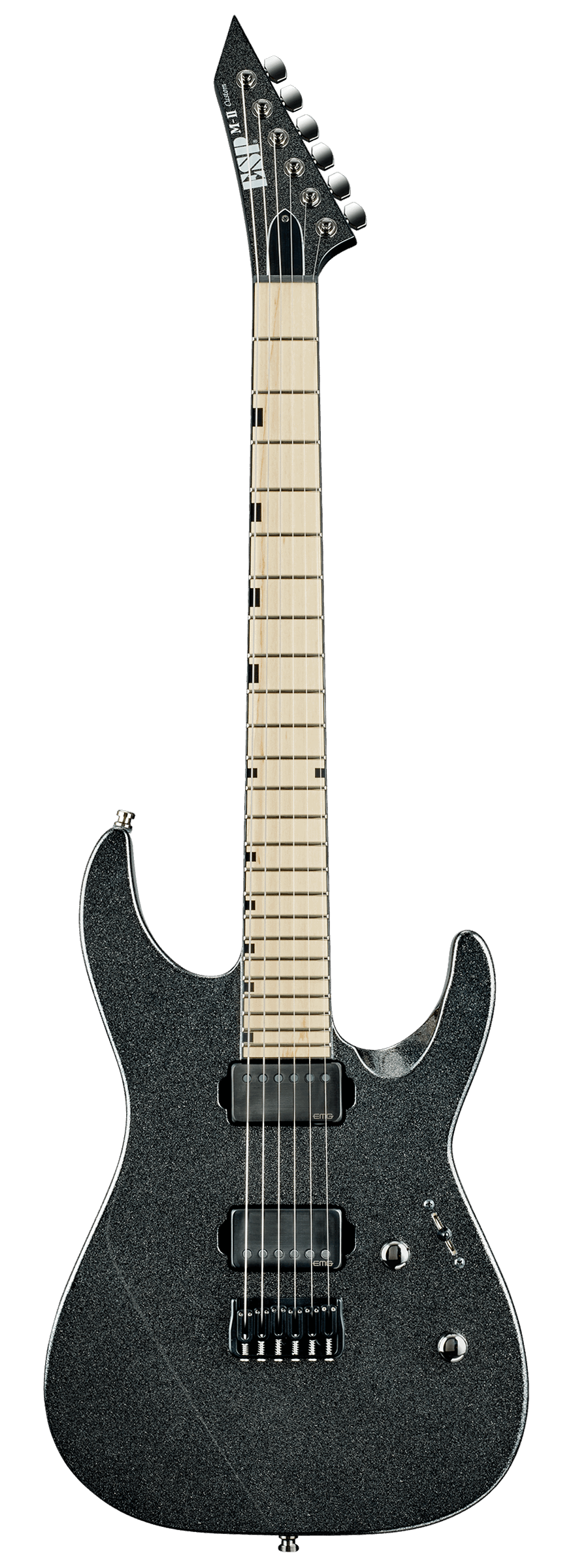 ESP Original M-II CTM NT Maple FB - Titan Metal [MIJ - Made in Japan]
