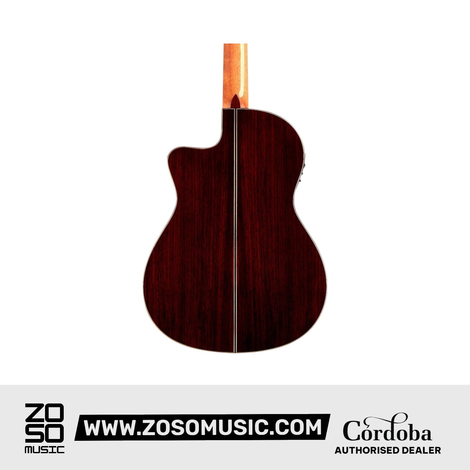 Cordoba Fusion 12 Rose II Acoustic Nylon Guitar - Spruce Top, Rosewood Back & Sides |  CORDOBA |  ACOUSTIC GUITAR |  Zoso Music