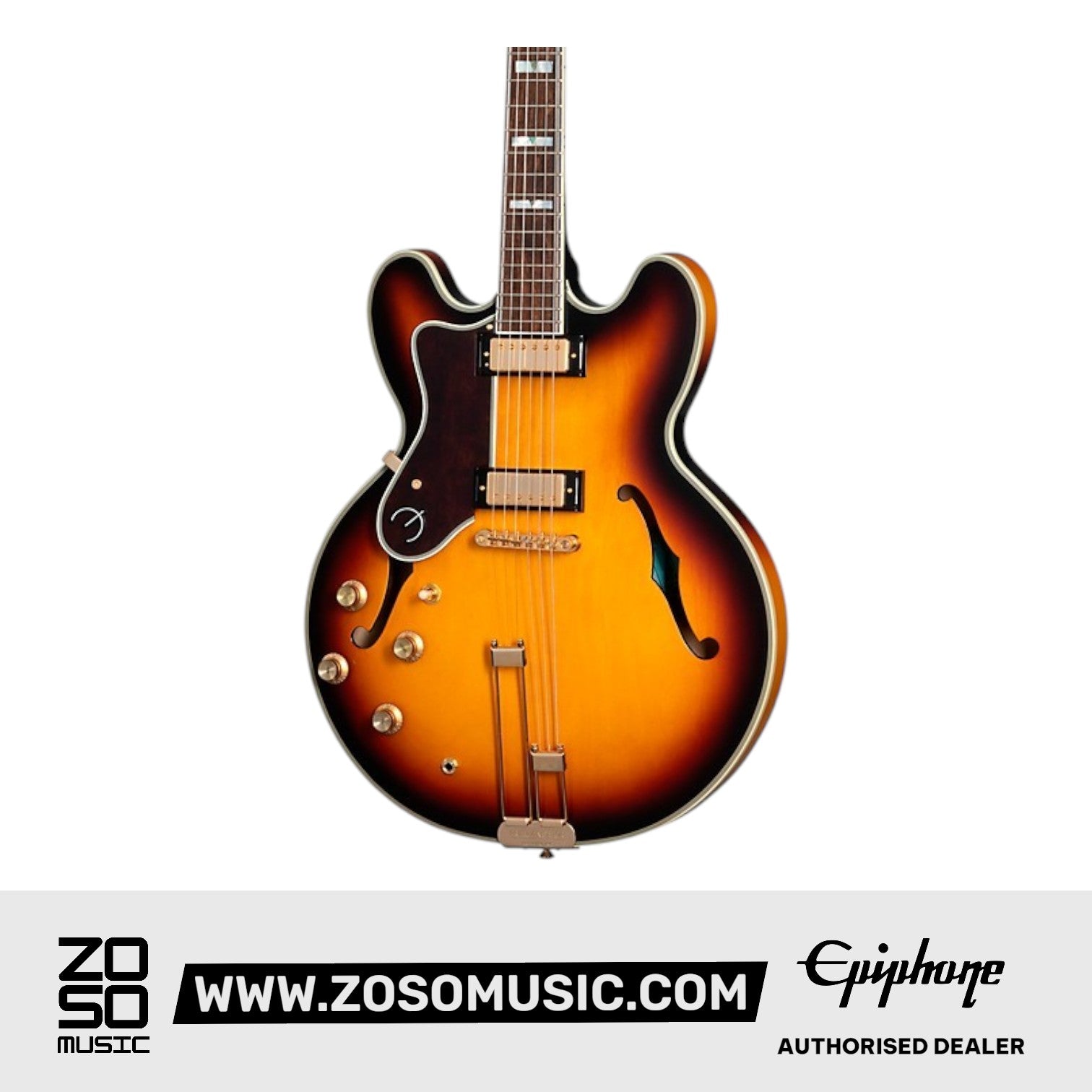 Epiphone Sheraton Frequensator Semi-hollowbody Electric Guitar