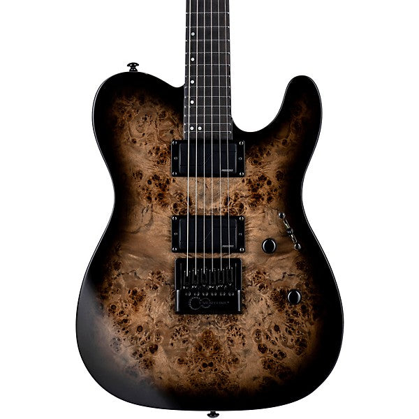 ESP LTD TE-1000 EverTune Electric Guitar - Charcoal Burst | Zoso Music Sdn Bhd