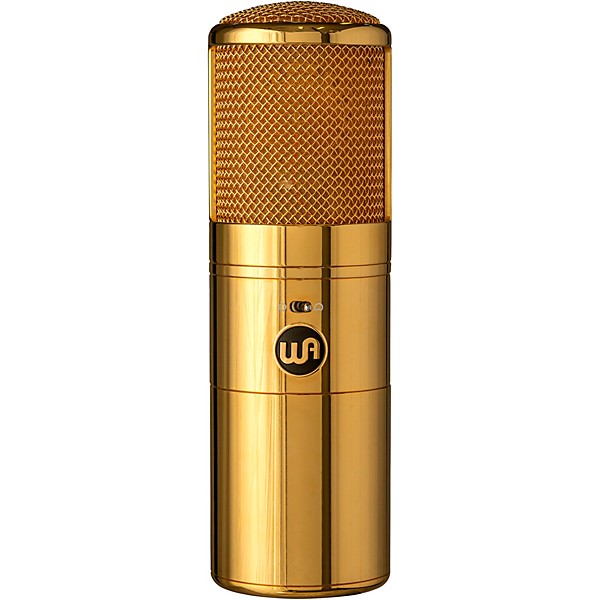 Warm Audio WA-8000 Large-diaphragm Tube Condenser Microphone - Limited-edition Gold | Zoso Music Sdn Bhd