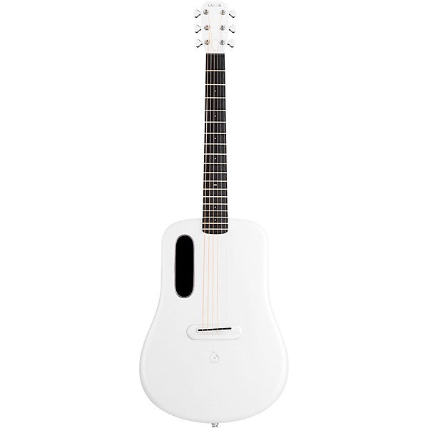 Lava ME 4 36″ Carbon Fiber Acoustic-Electric Guitar with Airflow Bag - White