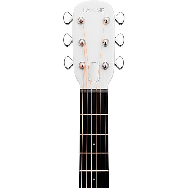 Lava ME 4 36″ Carbon Fiber Acoustic-Electric Guitar with Airflow Bag - White