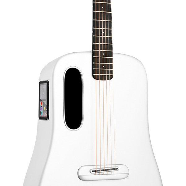 Lava ME 4 36″ Carbon Fiber Acoustic-Electric Guitar with Airflow Bag - White