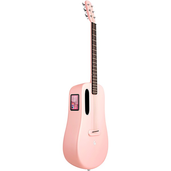 Lava ME 4 36″ Carbon Fiber Acoustic-Electric Guitar with Airflow Bag - Pink