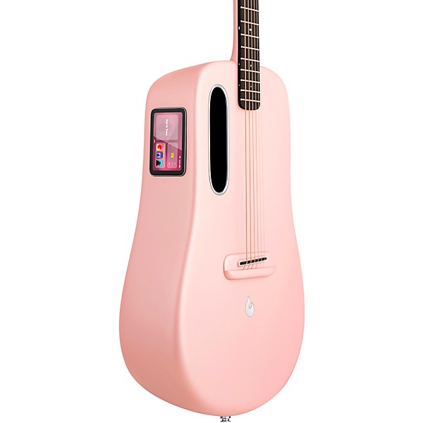 Lava ME 4 36″ Carbon Fiber Acoustic-Electric Guitar with Airflow Bag - Pink