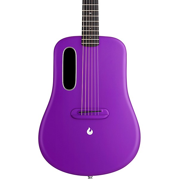 Lava ME 4 36″ Carbon Fiber Acoustic-Electric Guitar with Space Bag - Purple