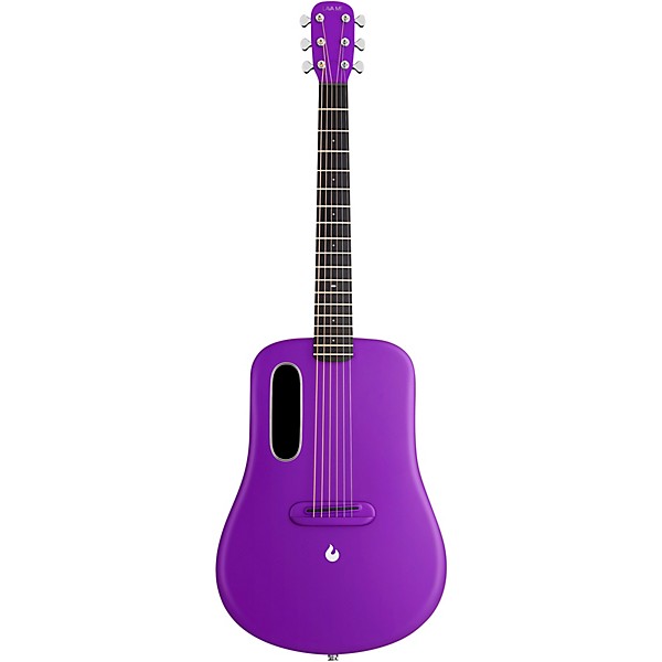 Lava ME 4 36″ Carbon Fiber Acoustic-Electric Guitar with Space Bag - Purple