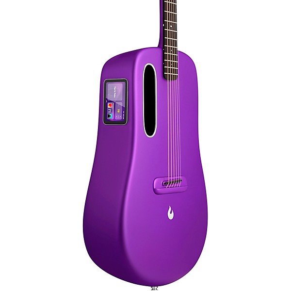 Lava ME 4 36″ Carbon Fiber Acoustic-Electric Guitar with Space Bag - Purple