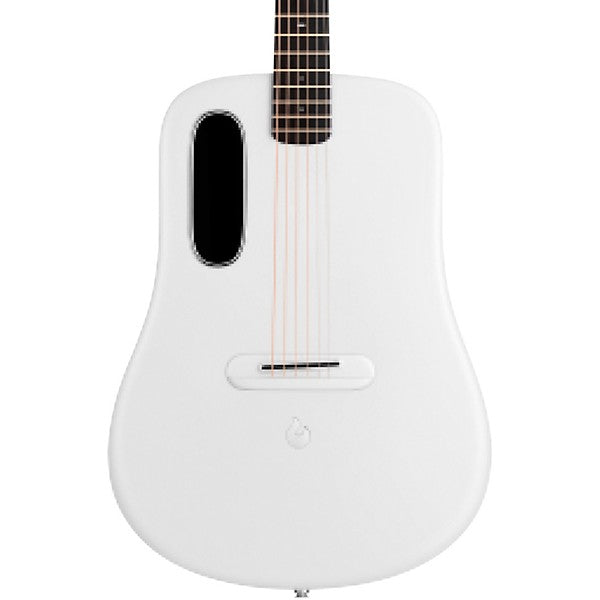 Lava ME 4 38″ Carbon Fiber Acoustic-Electric Guitar with Space Bag - White | Zoso Music Sdn Bhd