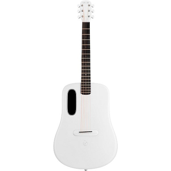Lava ME 4 38″ Carbon Fiber Acoustic-Electric Guitar with Space Bag - White