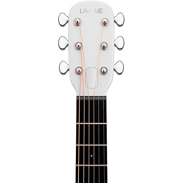 Lava ME 4 38″ Carbon Fiber Acoustic-Electric Guitar with Space Bag - White