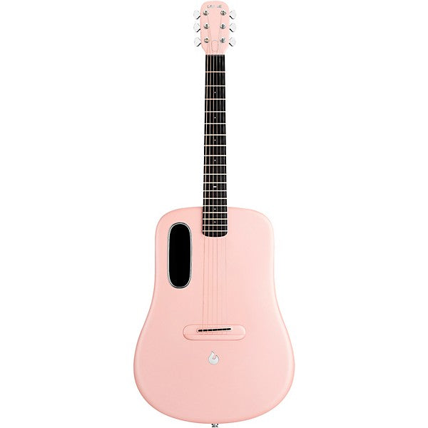 Lava ME 4 38″ Carbon Fiber Acoustic-Electric Guitar with Space Bag - Pink