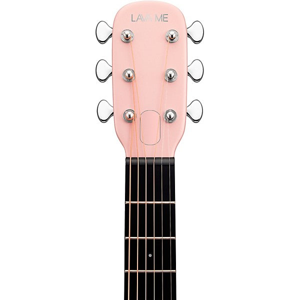 Lava ME 4 38″ Carbon Fiber Acoustic-Electric Guitar with Space Bag - Pink