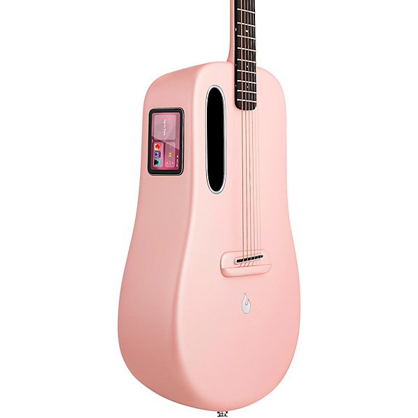 Lava ME 4 38″ Carbon Fiber Acoustic-Electric Guitar with Space Bag - Pink