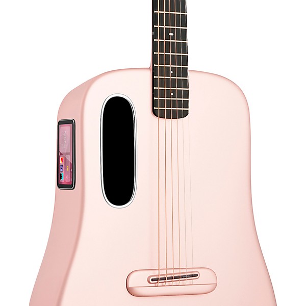 Lava ME 4 38″ Carbon Fiber Acoustic-Electric Guitar with Space Bag - Pink