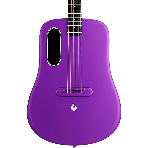 Lava ME 4 38″ Carbon Fiber Acoustic-Electric Guitar with Space Bag - Purple | Zoso Music Sdn Bhd