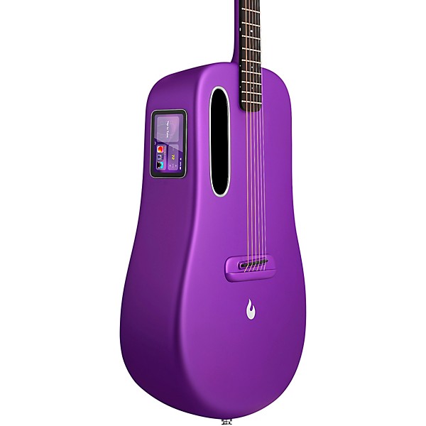 Lava ME 4 38″ Carbon Fiber Acoustic-Electric Guitar with Space Bag - Purple