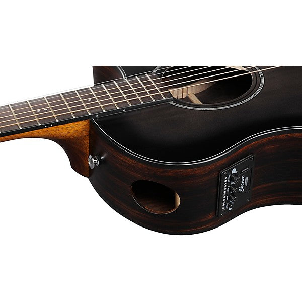 Ibanez AAM70CE Advanced Acoustic Auditorium Acoustic-electric Guitar - Transparent Charcoal Burst |  IBANEZ |  ELECTRIC GUITAR |  Zoso Music